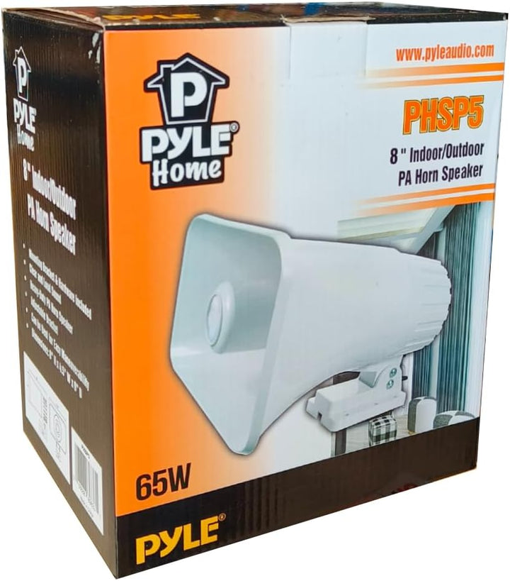 KIT Set FÜR Pyle PHSP5 1 Hornlautsprecher für Megaphon im Innen- und Aussenbereich, 65 Watt max, Imp