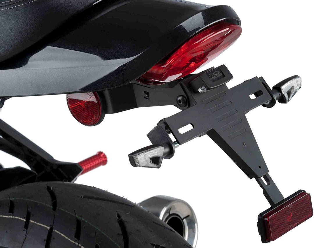 Puig 9597N Kennzeichenhalter, Schwarz