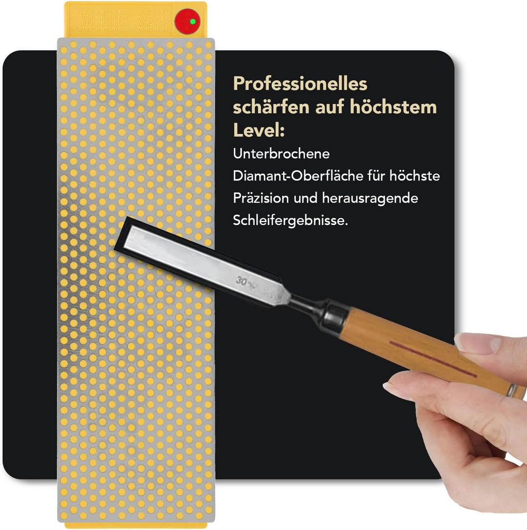DMT DuoSharp Schärfstein extra-fein/fein, 20.3 cm / 8 Zoll, 1 Stück, W8EFNB Extra-Fein / Fein, Extra