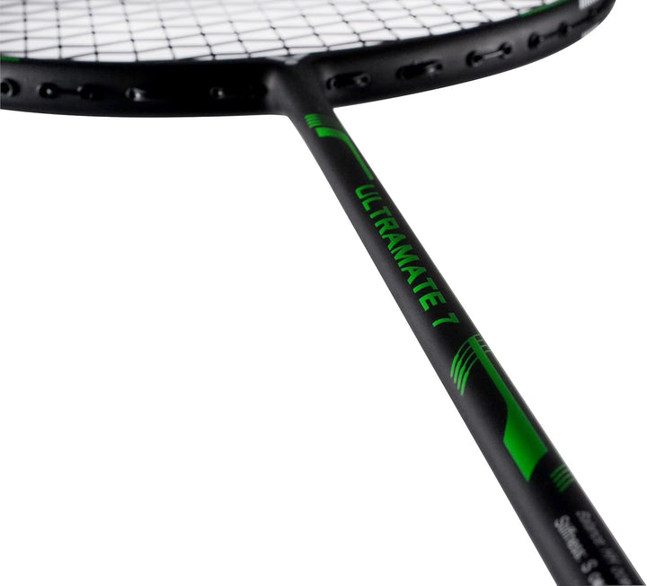 VICTOR Badmintonset Ultramate 7-2 x Ultramate 7 Badmintonschläger, 3 x Nylonshuttle 1000, 1 x Thermo