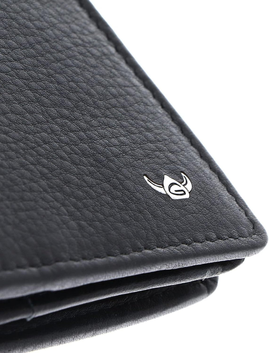 Golden Head Capri Geldbörse RFID Leder 8,5 cm Schwarz, Schwarz