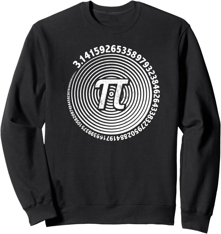 Hypnotic Pi Math Science Geek 3.14 Pi Day Sweatshirt