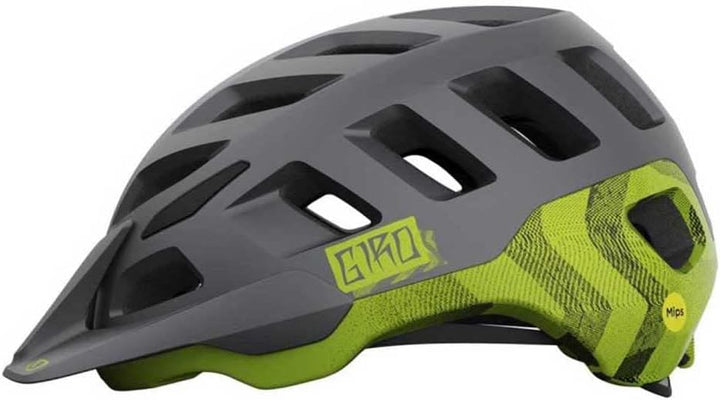 Giro Unisex – Erwachsene Radix L Matte Met Black/Ano Lime 22, L Matte Met Black/Ano Lime 22