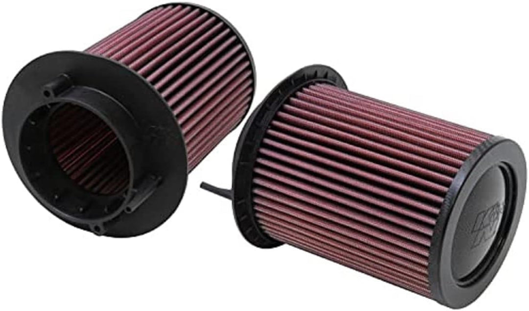 K&N E-0668 Waschbarer und wiederverwendbarer KFZ Tauschluftfilter
