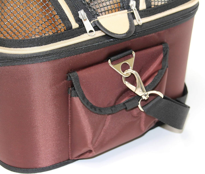 CROCI FAST&EASY 2-in-1-Haustier-Tragetasche, Tragetasche und Couch für Hunde und Katzen, Haustierumh