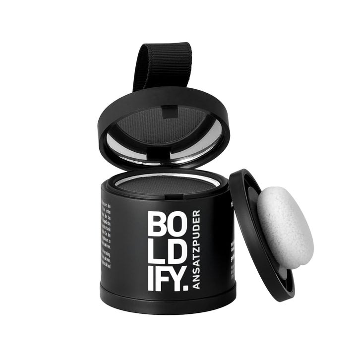 BOLDIFY Ansatzpuder ﻿Grosspackung - Haar Concealer zur Haarverdichtung für Frauen und Männer, Grauab