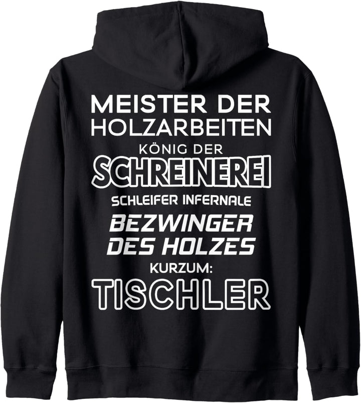 Meister Der Holzarbeiten Tischler Kapuzenjacke