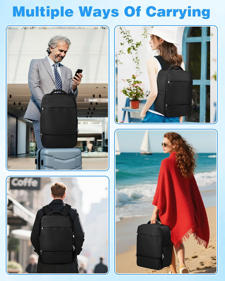 SZLX Rucksack 40x30x20 Wizz air Handgepäck Rucksack für Ryanair Vakuum Reiserucksack Flugzeug Easyje