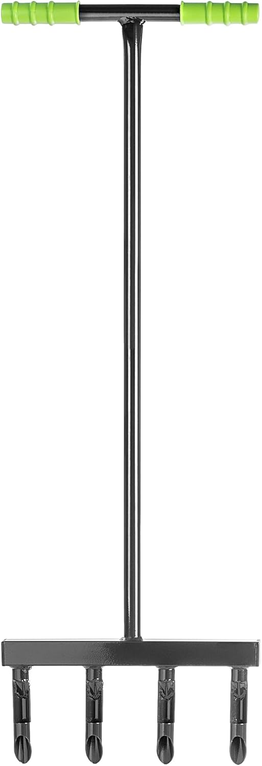 KADAX Hand Aerifizierer für Rasen, Rasenlüfter zum Belüften von Rasenflächen und Böden, Gartengerät,
