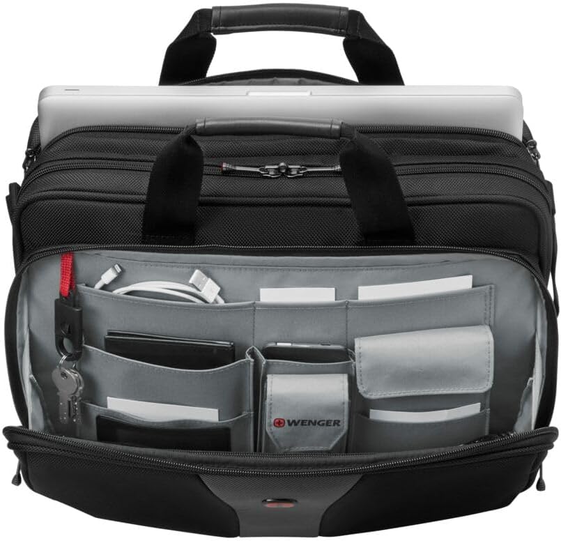 WENGER Legacy 16 Laptop-Tasche zum Umhängen, Notebook bis 16 Zoll, Aktentasche, Organizer, 15 l, Dam