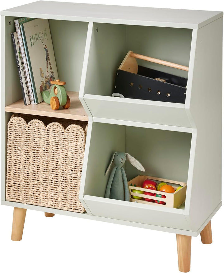 VERTBAUDET Aufbewahrungskorb aus geflochtenem Seil FESTONBEIGETU