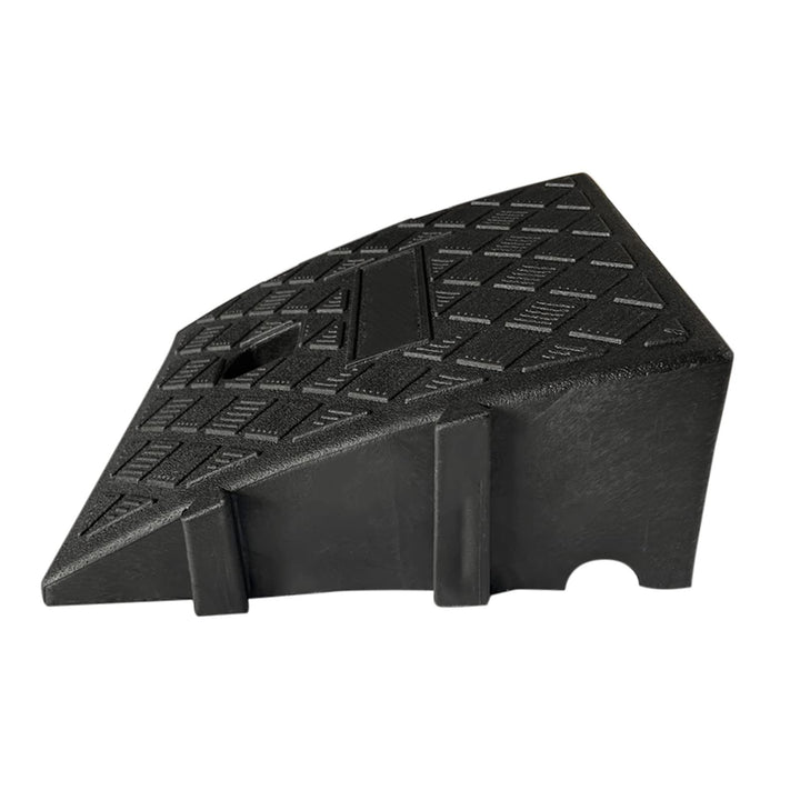Bordsteinrampe 11/13 cm Hohe, Auto Rampen Kunststoff, Tragbare Robuste Schwellenrampe für Auto Einfa