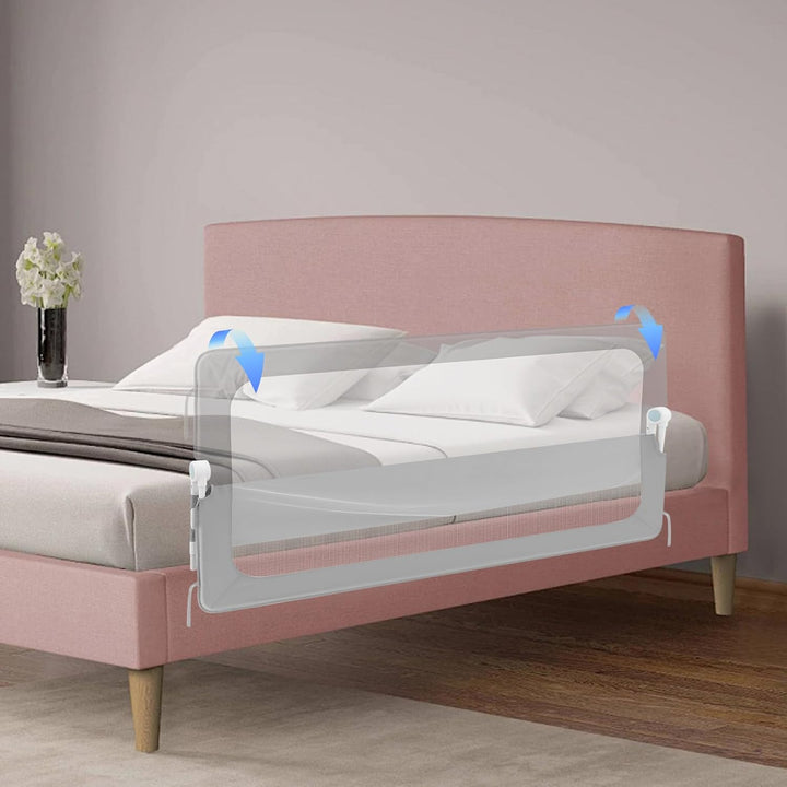 Rausfallschutz Bett 176cm von Geeignete Matratzenstärke 66-83 cm
