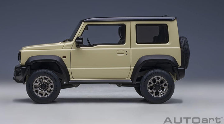 Autoart 1/18 Suzuki Jimny Sierra JB74 2018 Chiffon Ivory 78510