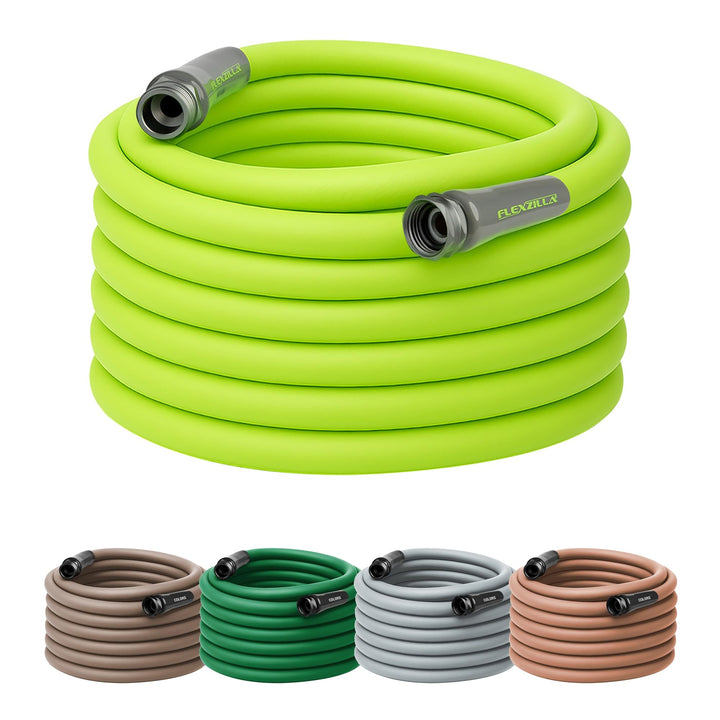 Flexzilla Gartenschlauch 1,6 cm x 22,9 m, robust, leicht, trinkwasserfest, ZillaGreen – HFZG575YW-E