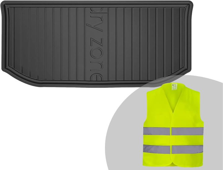 FROGUM DryZone Gummimatte Ganzjährige Praktische Auto Kofferraummatte Kofferraumwanne passend für Sk