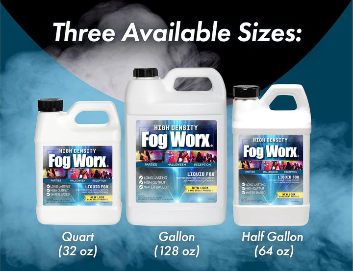 Sanco Industries Fogworx Extreme high Density Fog Juice Gallon - langlebige, hohe Leistung, geruchs-