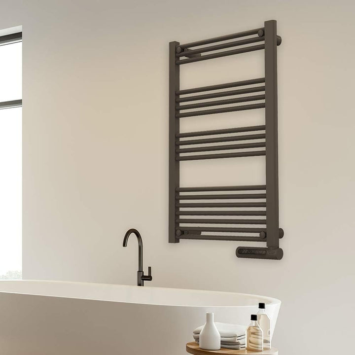 Cecotec Elektrischer Badheizkörper ReadyWarm 9200 Smart Towel Black. 750 W, LED-Display, Touch Contr