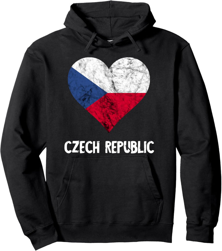 Tscheche Herz Tschechien Czech Republic Tschechisch Czechia Pullover Hoodie