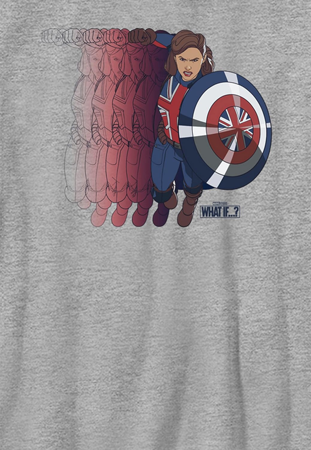 Marvel Jungen Was Wäre Wenn Carter Spreader T-shirt, Athletisch Heather, XS