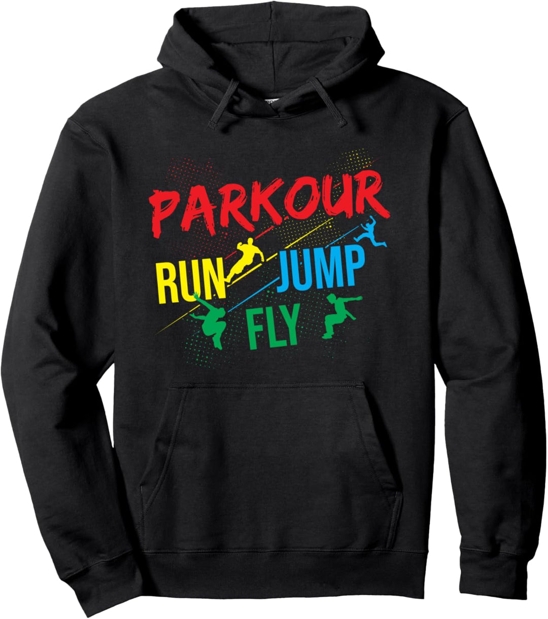 Freerunner Parkour Laufen Parcouring - Kinder Parkour Pullover Hoodie