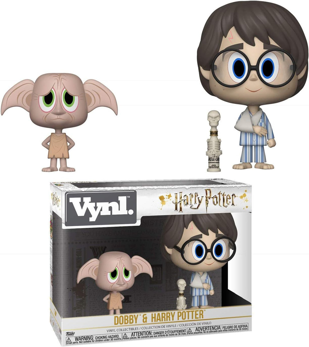 Funko VYNL 4" 2-Pack: Harry Potter: Dobby & Harry