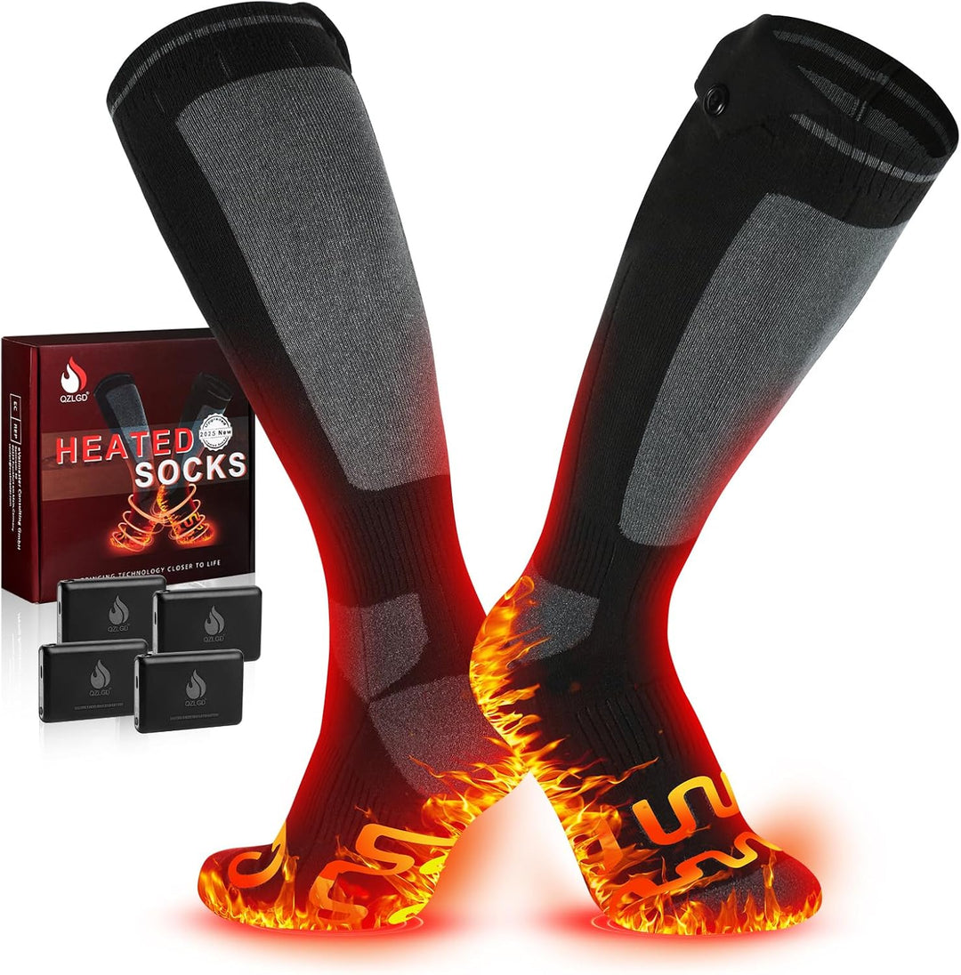 Beheizbare Socken, Beheizte Socken Damen Herren, die Lösung für Maximale Heizfläche im Jahr 2025 5V