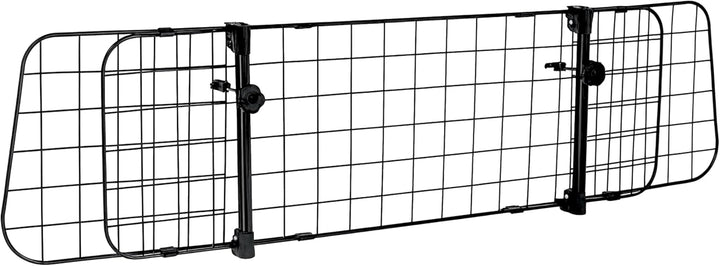 Hunde Auto Set - Wasserabweisende Kofferraumdecke & Verstellbares Hundegitter (90-155 cm breit, 75-1