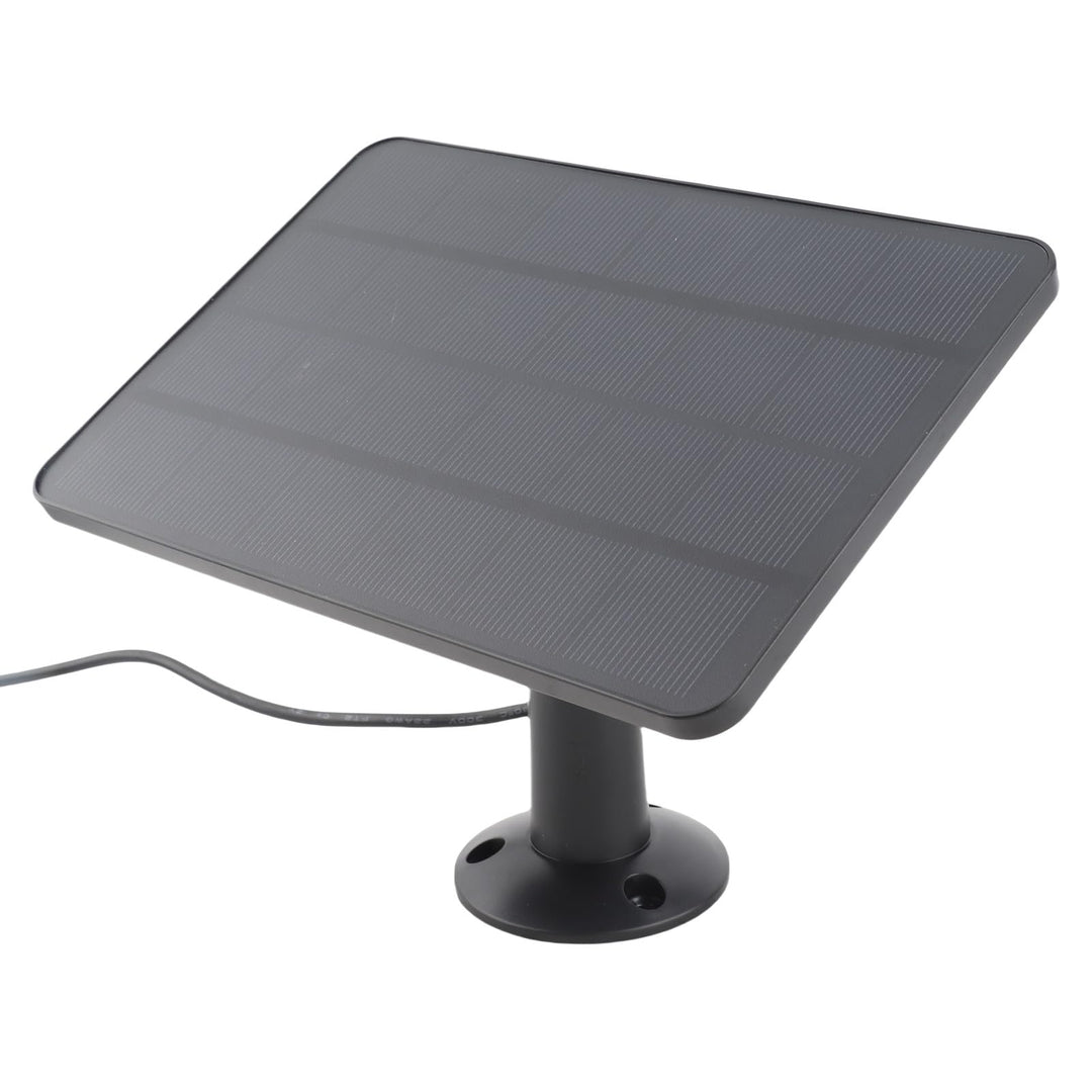 Solarpanel für Überwachungskamera, 10 W USB-Solarpanel für Kameras DC 5 V mit IP66 Wasserdicht, für