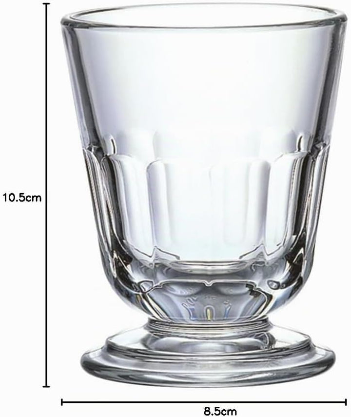 La Rochere Wassergläser Perigord 230ml 6er Set Gläser - Vintage Trinkgläser - Moderne und hochwertig