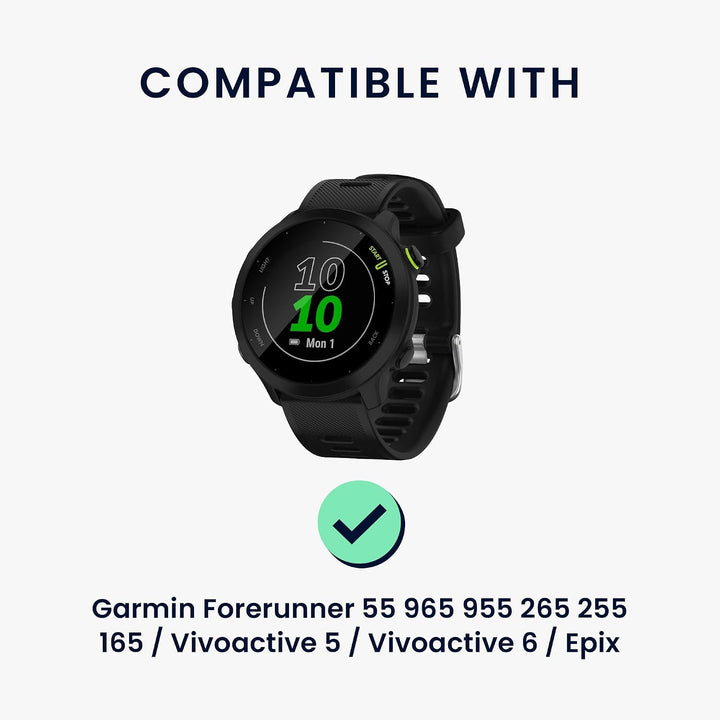 kwmobile USB Kabel Charger kompatibel mit Garmin Forerunner 55 965 955 265 255 165 / Vivoactive 5 /