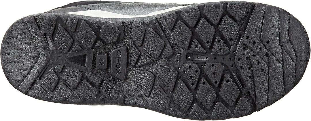 Geox Damen J Sentiero Girl B Wp Stiefeletten 24 EU Schwarz, 24 EU Schwarz