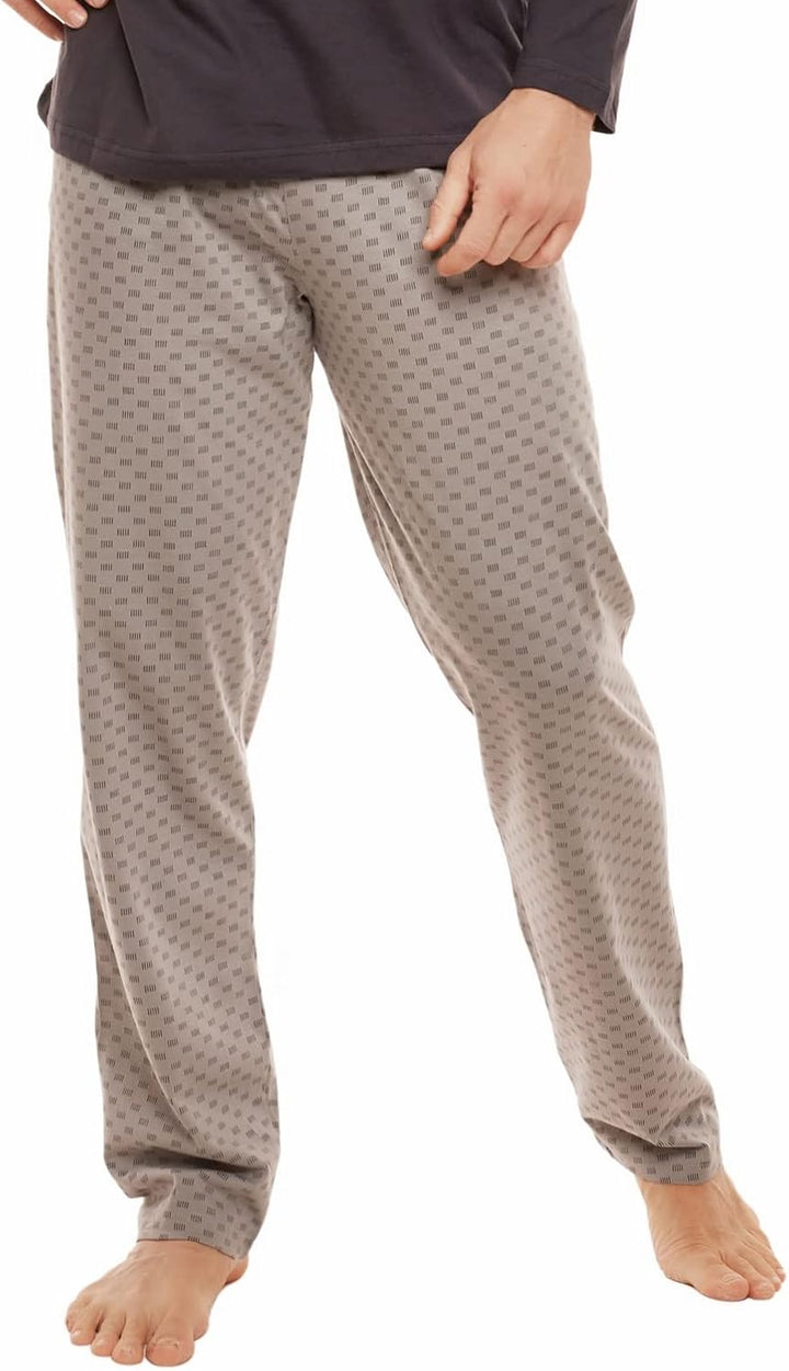 Selente Sweet Dreams moderner und bequemer Herren Schlafanzug/Shorty, mit weicher Baumwolle, Verschi