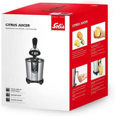 Solis Citrus Juicer 8453 Zitruspresse Elektrisch - Zitronenpresse - Orangenpresse - Einfache Startau