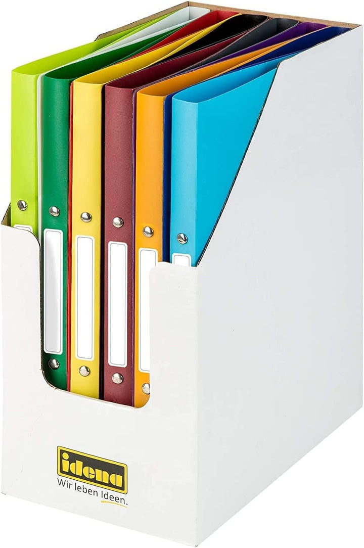 Idena 10426 - Ringbuch DIN A4, im 12er Set, 2-Ring-Mechanik mit 16 mm Durchmesser, 2 cm Rückenbreite