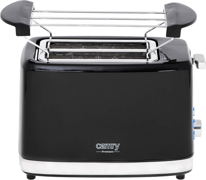 CAMRY CR 3218 2-Scheiben Toaster, Schwarz