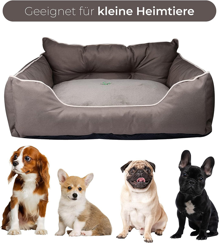 UNITED COLORS OF BENETTON. Pets - Hundebett, Ergonomisches Bett für Kleine Hunde, Aus Polyester, Was