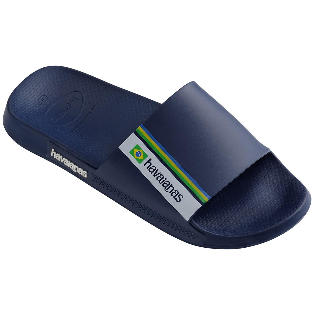 Havaianas Unisex Slide Brasil Schiebe-Sandalen, Navy Blue