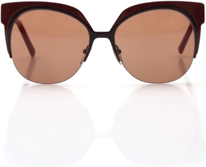 Marni CURVE ME101S Red Violet/Orange Red 56/17/140 Damen Sonnenbrillen