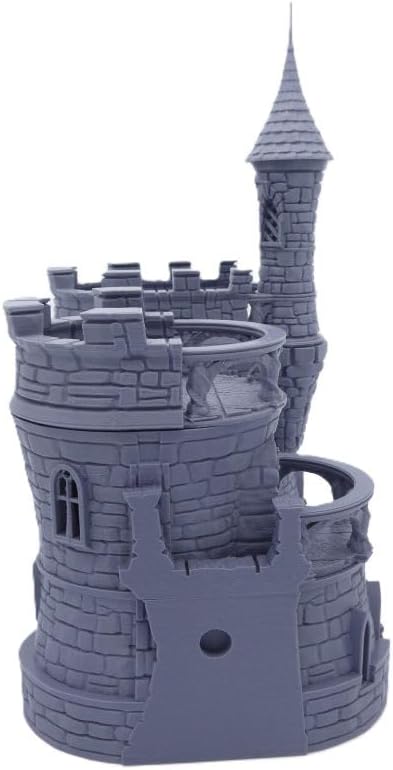 QP3D - Barbican Gate Castle - Fantasy Building Terrain Scenery for Tabletop & RPG 28-32mm Miniatures