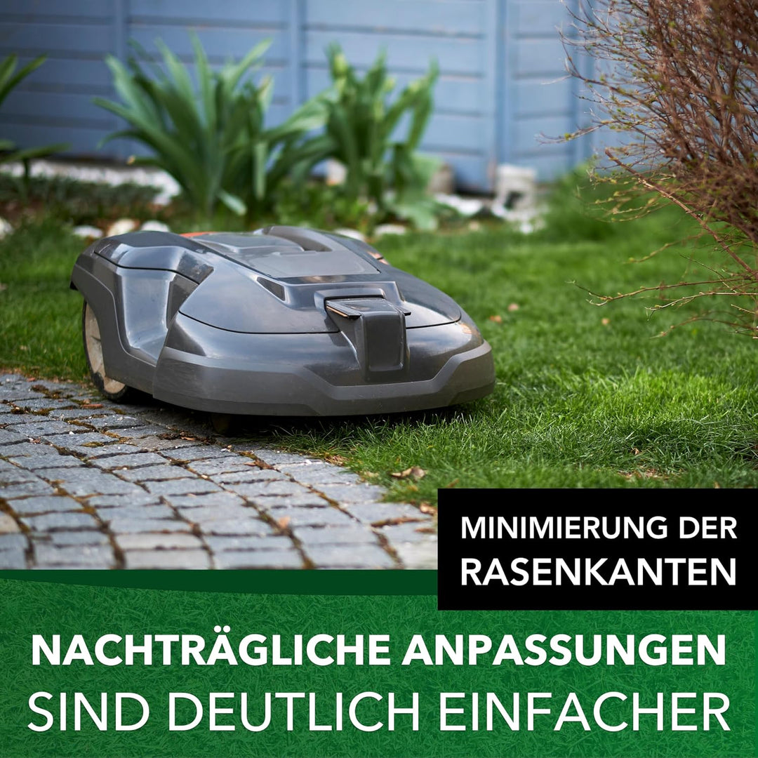 Genisys Haken kompatibel mit LANDROID von Worx Nägel Mähroboter Kabel Befestigungs Heringe Erdanker