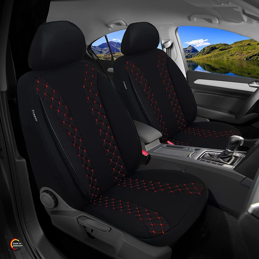 BREMER SITZBEZÜGE Mass Auto Schonbezüge kompatibel mit Mazda CX-30 Fahrer & Beifahrer Set ab 2019 /