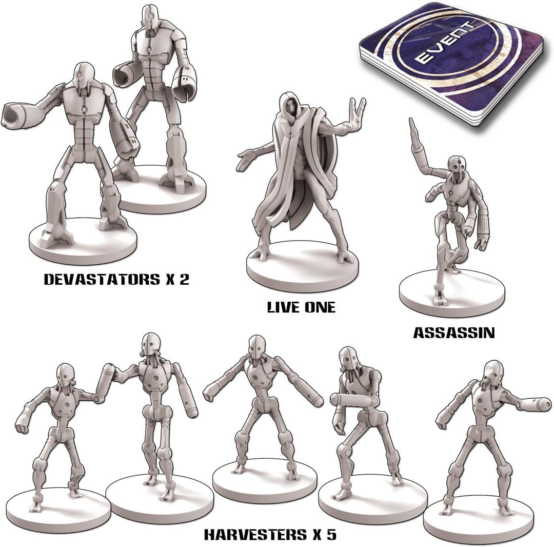 Core Space Battle Systems – Purge Reinforcements – Sci Fi Miniaturspiel – Multi-Level-Tisch-Kriegssp