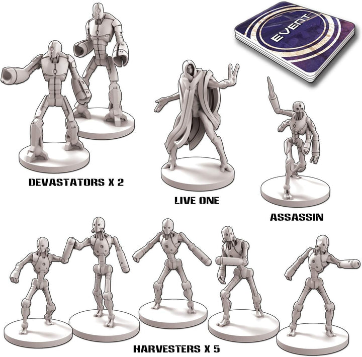 Core Space Battle Systems – Purge Reinforcements – Sci Fi Miniaturspiel – Multi-Level-Tisch-Kriegssp