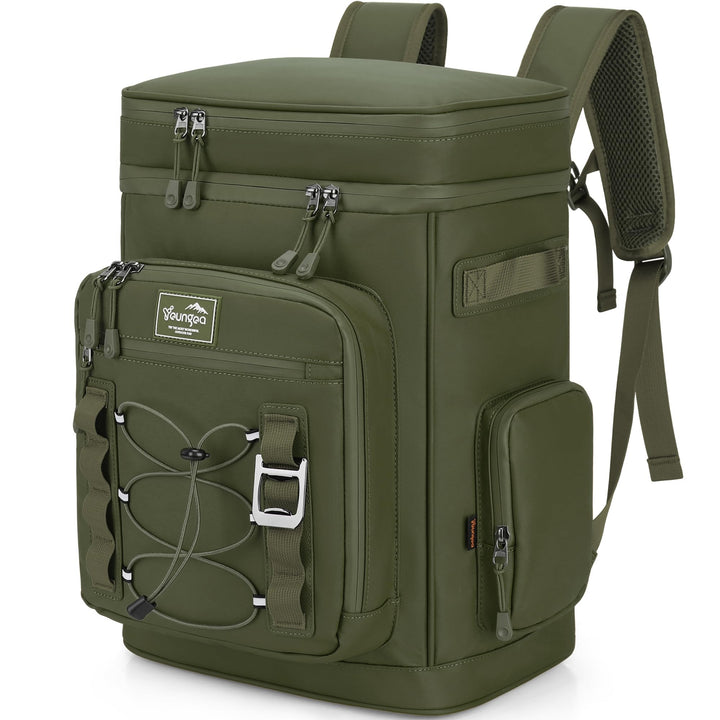 Kühlrucksack, 30L Grosse Thermo Kühltasche Rucksack, Wasserdicht Picknickrucksack Gross für Strand,