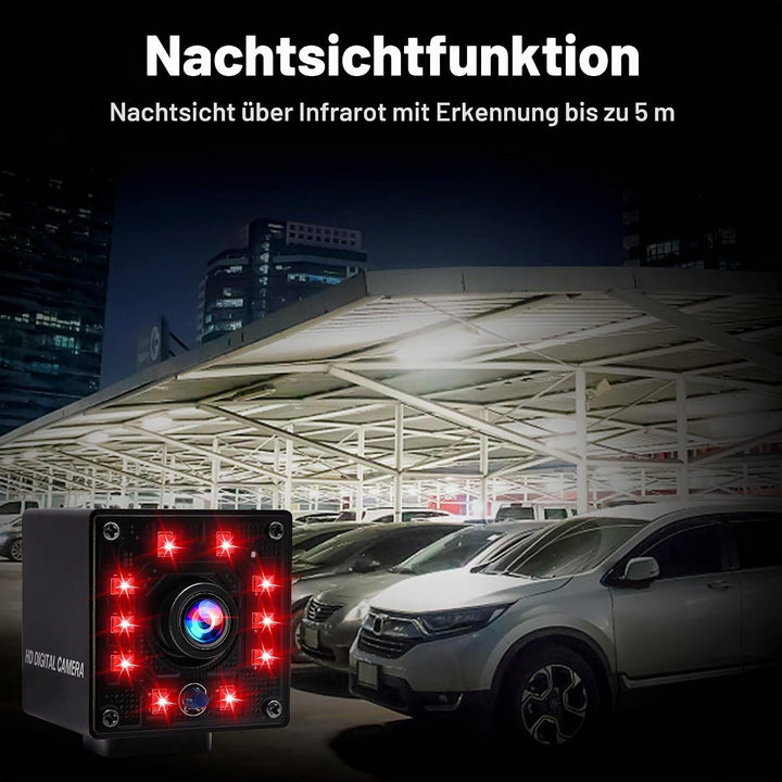 ELP KL36IR 1080P Webcam Full HD Nachtsicht Infrarot PC Kamera 720P/60fps Plug and Play Kamera Video