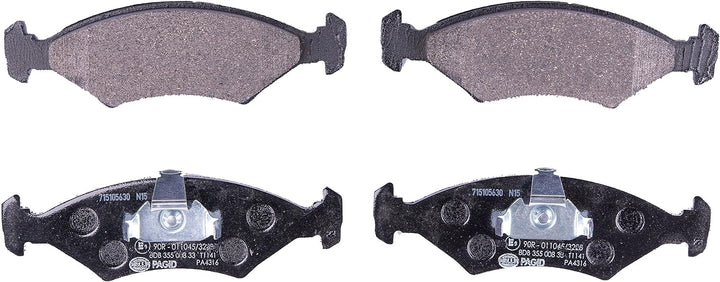 HELLA PAGID 8DB 355 008-331 Bremsbelagsatz - T1141 - Dicke/Stärke: 17.5mm - Bremssystem: Teves - nic