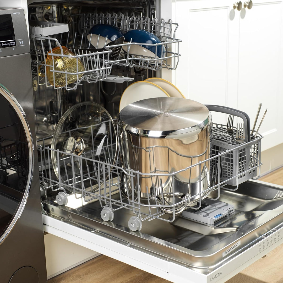 Russell Hobbs Classic Collection 26 cm Suppentopf – Kochtopf aus Edelstahl, gehärteter Glasdeckel mi