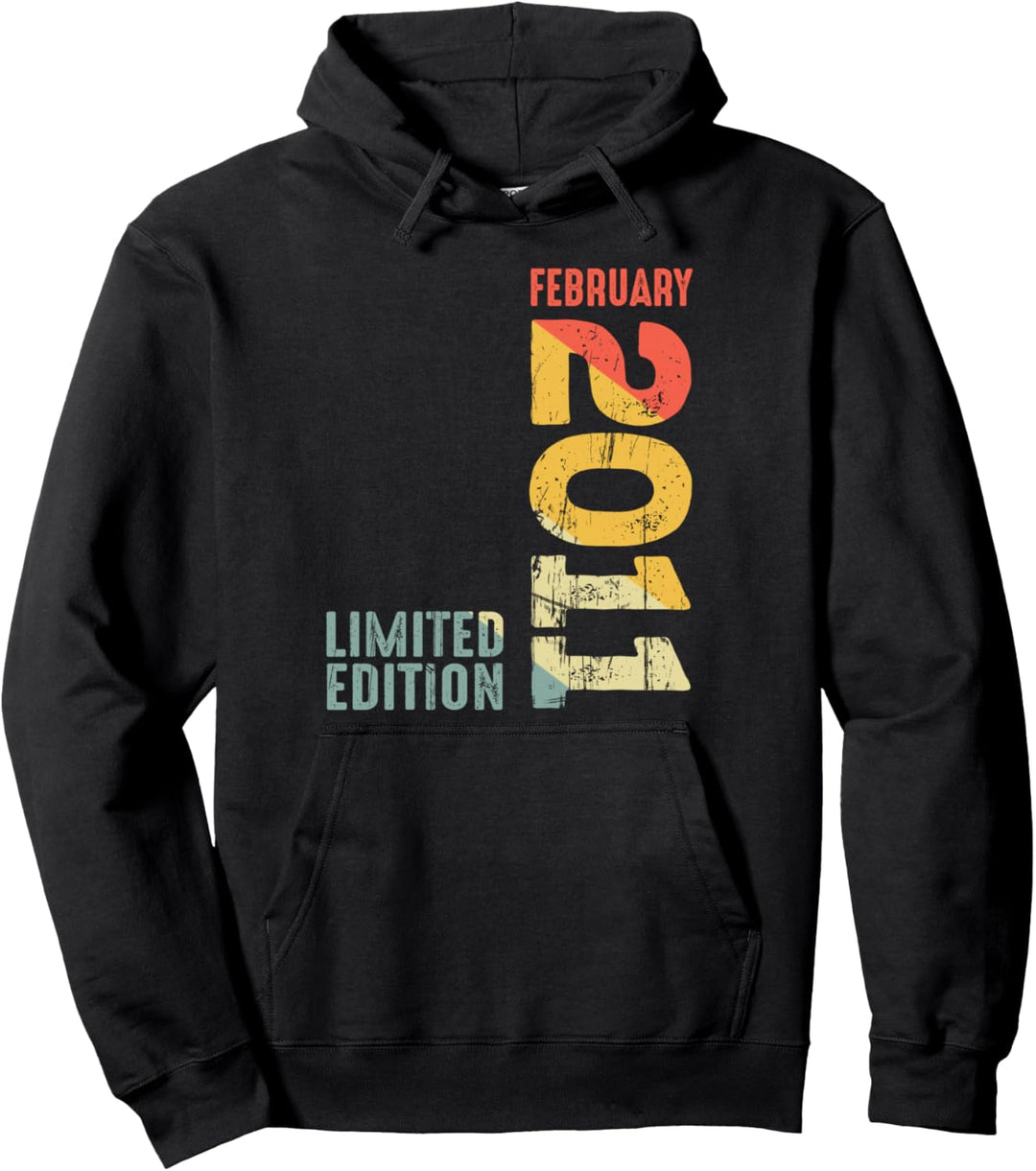 Jahrgang 2011 Februar 2011 Retro 2011 Jahrgang 2011 seit 2011 Pullover Hoodie
