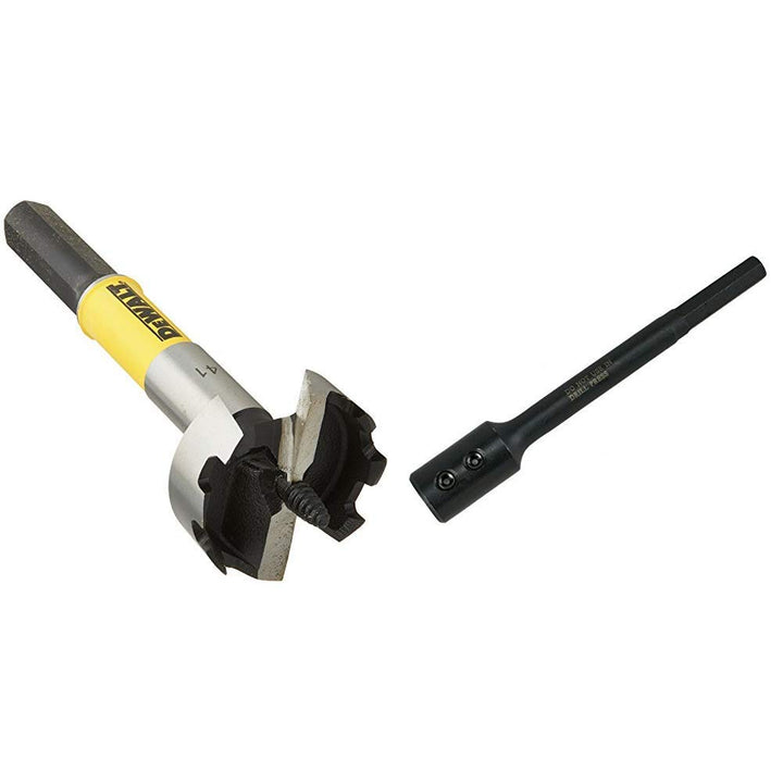 DeWalt Rapid-Holz (Forstnerbohrer, 41 mm) DT4580-QZ &amp; Verlängerung für Rapid-Holz (Forstnerbohrer, 1